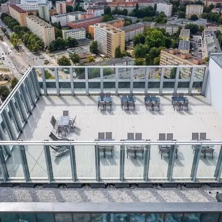 Hanza Tower In Downtown With Spa Pool Jacussi Sauna Щецин
